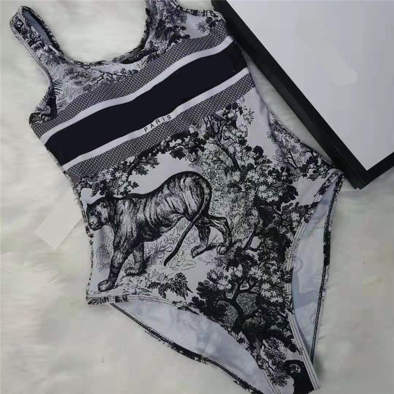 Personality Print Women Bodysuit Swimwear Beach Style Sexy Female One Piece Bikini Fashion Soft Touch Lady Elastic Swimsuit, White;black
Personality Print Women Bodysuit Swimwear Beach Style Sexy Female One Piece Bikini Fashion Soft Touch Lady Elastic Swimsuit, White;black