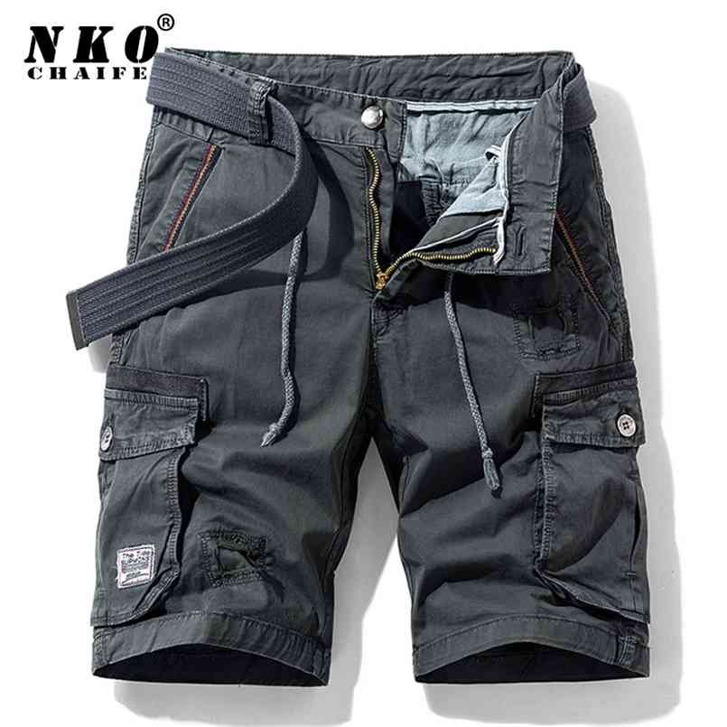 CHAIFENKO Summer Cotton Cargo Shorts Men Casual Multi-Pocket Military Pants Loose Work Army Tactical 210716, Army green
CHAIFENKO Summer Cotton Cargo Shorts Men Casual Multi-Pocket Military Pants Loose Work Army Tactical 210716, Army green