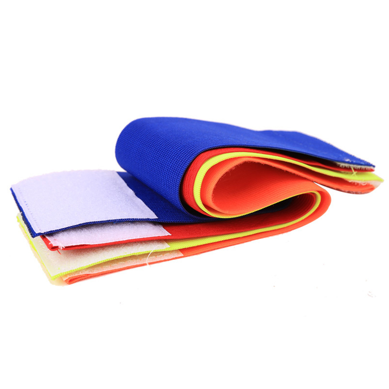 Hot Sales Football Soccer Captain Armband Elastic Fabric Captain's Armband Player Bands for Adult Futbol Practice Camp School Soccer Team
