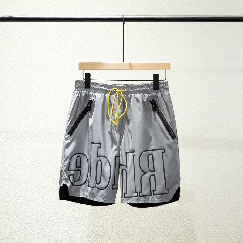 20ss Fashion Summer USA Newyork 3M Reflective Nylon String Shorts Women Men High Street Middle Pants Jogging, White;black
20ss Fashion Summer USA Newyork 3M Reflective Nylon String Shorts Women Men High Street Middle Pants Jogging, White;black