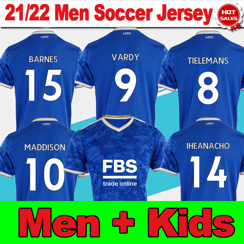 #9 VARDY City Fox soccer jerseys21/22 #10 MADDISON Men Adult Home Blue Soccer Shirts 2021/2022 #14 IHEANACHO Football Uniforms Kids Kit Customized, No name no number
#9 VARDY City Fox soccer jerseys21/22 #10 MADDISON Men Adult Home Blue Soccer Shirts 2021/2022 #14 IHEANACHO Football Uniforms Kids Kit Customized, No name no number