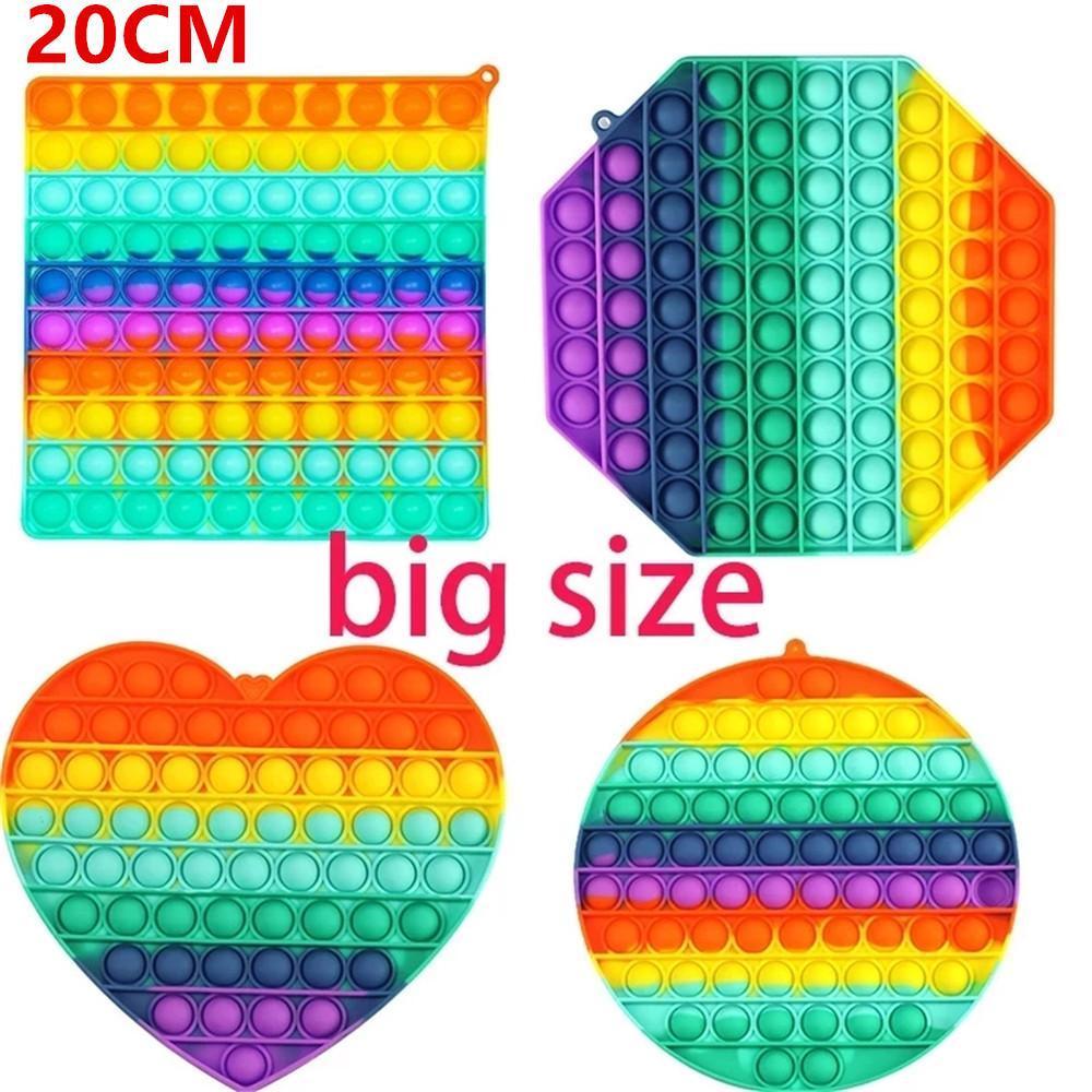 DHL Ship!Big Size 20CM Push Bubble Fidget Toys Autism Needs Squishy Stress Reliever Toys Adult Kid Funny Anti-stress Fidget Reliver
DHL Ship!Big Size 20CM Push Bubble Fidget Toys Autism Needs Squishy Stress Reliever Toys Adult Kid Funny Anti-stress Fidget Reliver