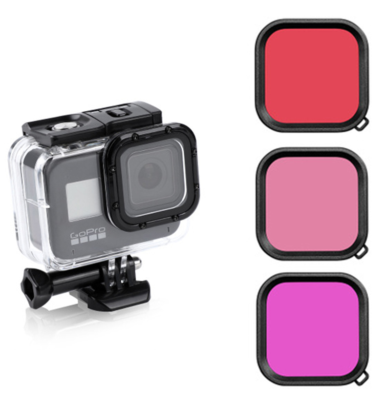 60m/196ft Underwater Depth Diving Case Waterproof Housing Cover Lens Filter for GoPro Hero 8 Black Camera Accessories
60m/196ft Underwater Depth Diving Case Waterproof Housing Cover Lens Filter for GoPro Hero 8 Black Camera Accessories