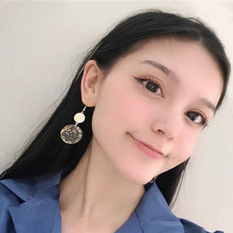Dangle & Chandelier Gold Circle Earrings For Women Elegant Metal Round Pierced Vntage Fashion Jewelry, Silver
Dangle & Chandelier Gold Circle Earrings For Women Elegant Metal Round Pierced Vntage Fashion Jewelry, Silver