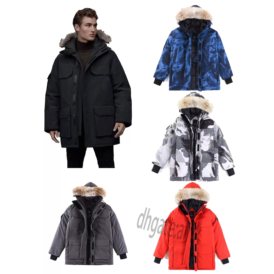 

Men Winter Jacket Down canada Outerwear Stand Collar Waterproof Women Windbreaker Hoodie Thick Warm Clothes Streetwear goose canadian coat tech fleece thf, Pay for dhl