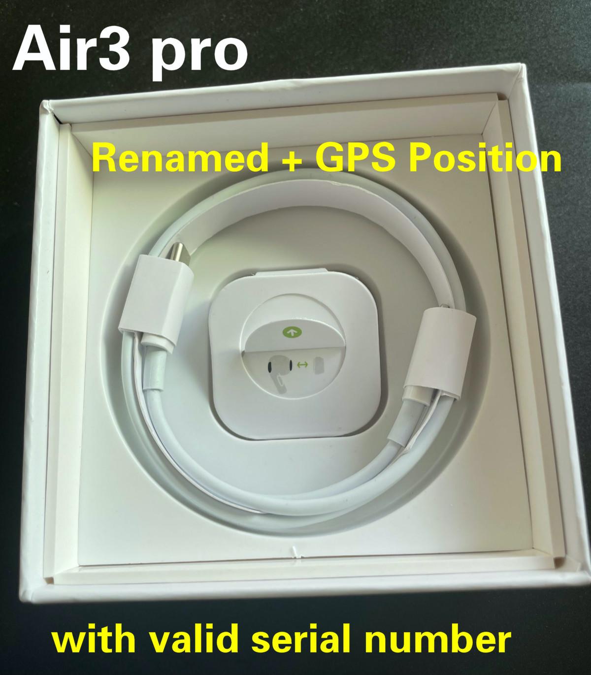 Air Gen 3 AP3 pro earphones cases H1 Chip Metal Hinge Wireless Charging Bluetooth Headphones pk Pods 2 AP AP2 W1 Earbuds 2nd Generation
Air Gen 3 AP3 pro earphones cases H1 Chip Metal Hinge Wireless Charging Bluetooth Headphones pk Pods 2 AP AP2 W1 Earbuds 2nd Generation