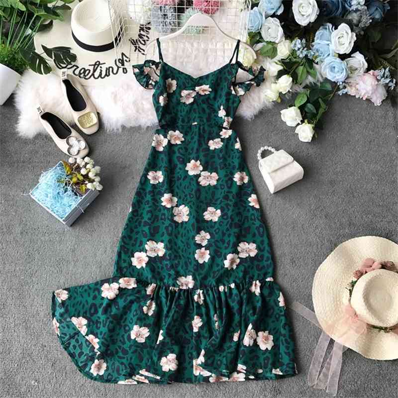 Women Leopard Floral Print Boho Dress Vestidos Mujer Summer Spaghetti Strap Off Shoulder Sexy Bodycon Dresses Ladies Long Robe 210602
Women Leopard Floral Print Boho Dress Vestidos Mujer Summer Spaghetti Strap Off Shoulder Sexy Bodycon Dresses Ladies Long Robe 210602