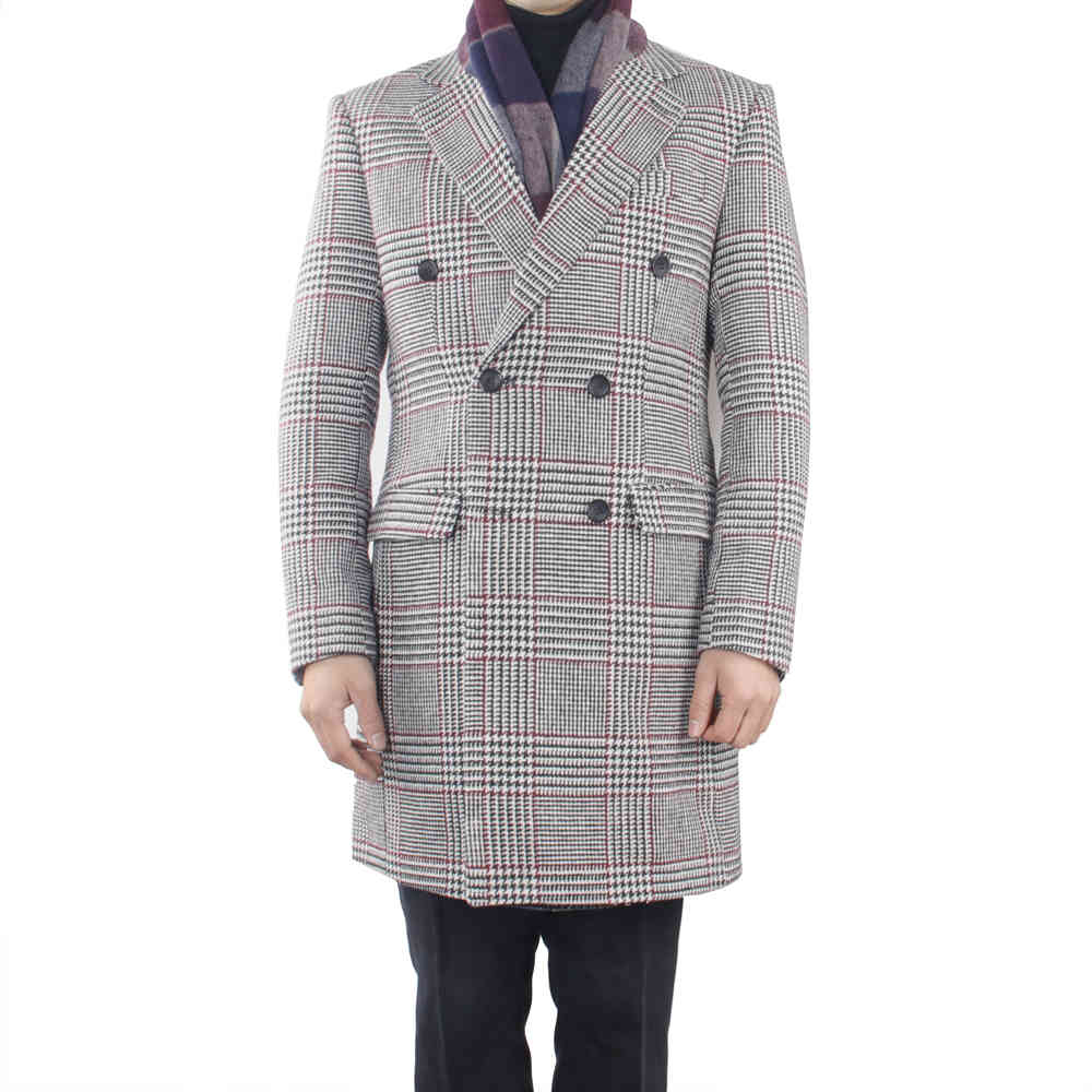 Men's Suits & Blazers Warm Tweed Long Coat Grey Plaid Windowpane Tailored Medium Jacket Mid-Length Coats Mid Length Winter, Beige
Men's Suits & Blazers Warm Tweed Long Coat Grey Plaid Windowpane Tailored Medium Jacket Mid-Length Coats Mid Length Winter, Beige
