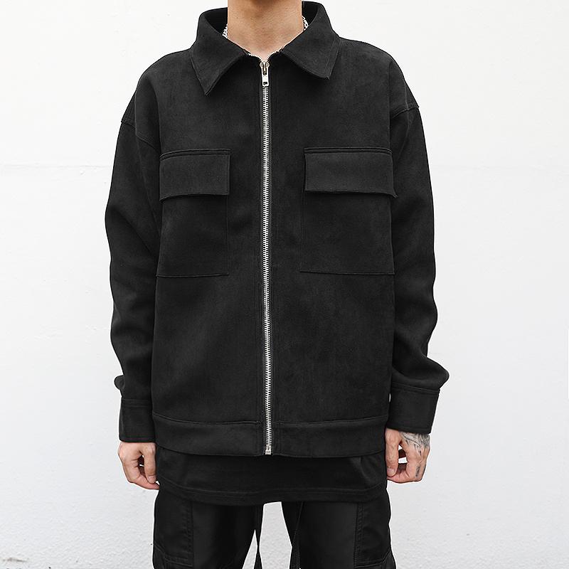 Men's Jackets Harajuku-Pockets--Zippe-Thick-Winter-Coat-Men-Lapel-Oversize-Streetwear-Loose-Jacket-Bomber-Jackets-Autumn-Clothes-Coats-, Black;brown
Men's Jackets Harajuku-Pockets--Zippe-Thick-Winter-Coat-Men-Lapel-Oversize-Streetwear-Loose-Jacket-Bomber-Jackets-Autumn-Clothes-Coats-, Black;brown