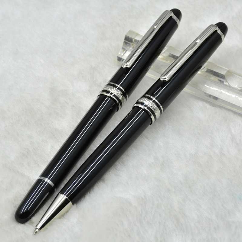 Msk-163 Classic Black Resin Rollerball Pen Ballpoint Pen Fountain Pens Stationery School Office Supply With Serial Number, Blue;orange
Msk-163 Classic Black Resin Rollerball Pen Ballpoint Pen Fountain Pens Stationery School Office Supply With Serial Number, Blue;orange