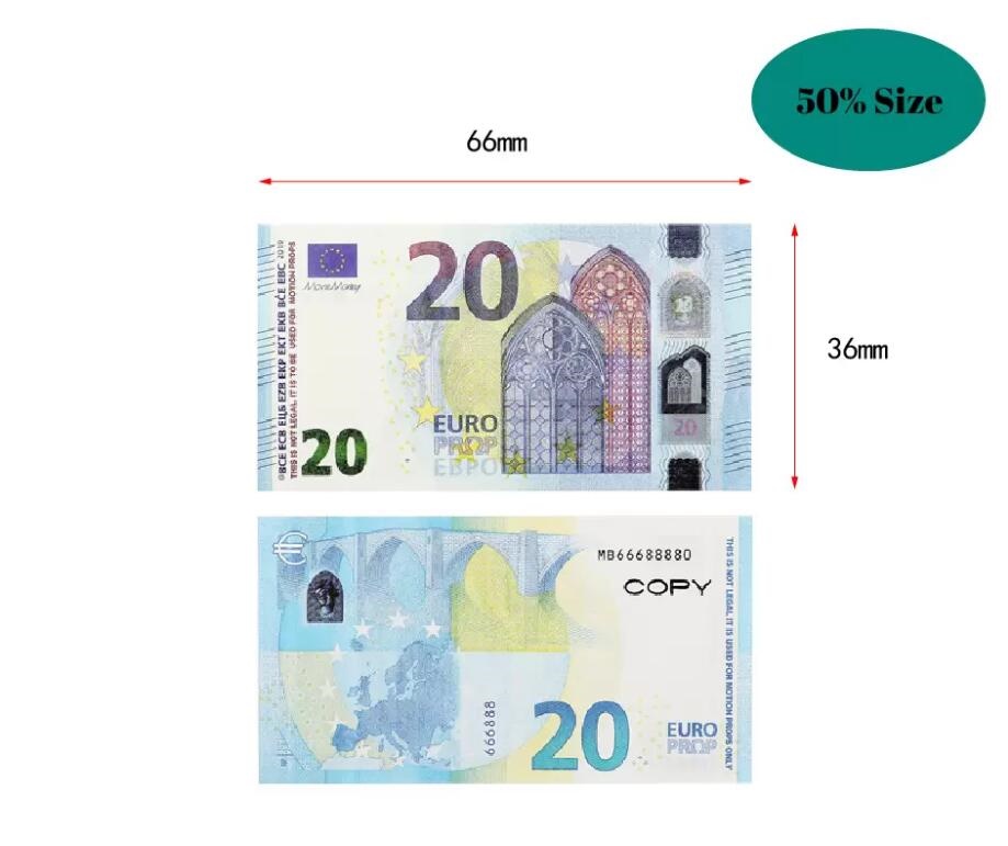 50% Size Movie prop banknote Copy Printed Money Party Supplies USD Uk Pounds GBP British 10 20 50 commemorative toy For Christmas Gifts Fun
50% Size Movie prop banknote Copy Printed Money Party Supplies USD Uk Pounds GBP British 10 20 50 commemorative toy For Christmas Gifts Fun