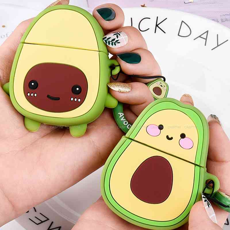 CASPTM Fruit Earphone Case For Apple Airpods 1 Soft Green Avocado Silicone Cute Strawberry Headphone Charging Box 2
CASPTM Fruit Earphone Case For Apple Airpods 1 Soft Green Avocado Silicone Cute Strawberry Headphone Charging Box 2