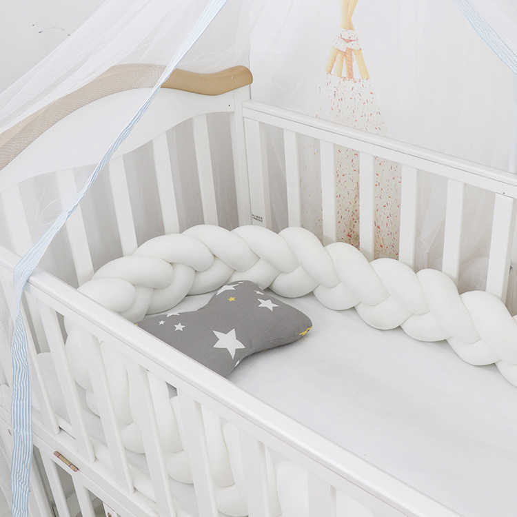 1M2M3M Baby Bed Bumper Tour De Lit Bebe CribCot Cunas Para El Tresse Q0828 240925
