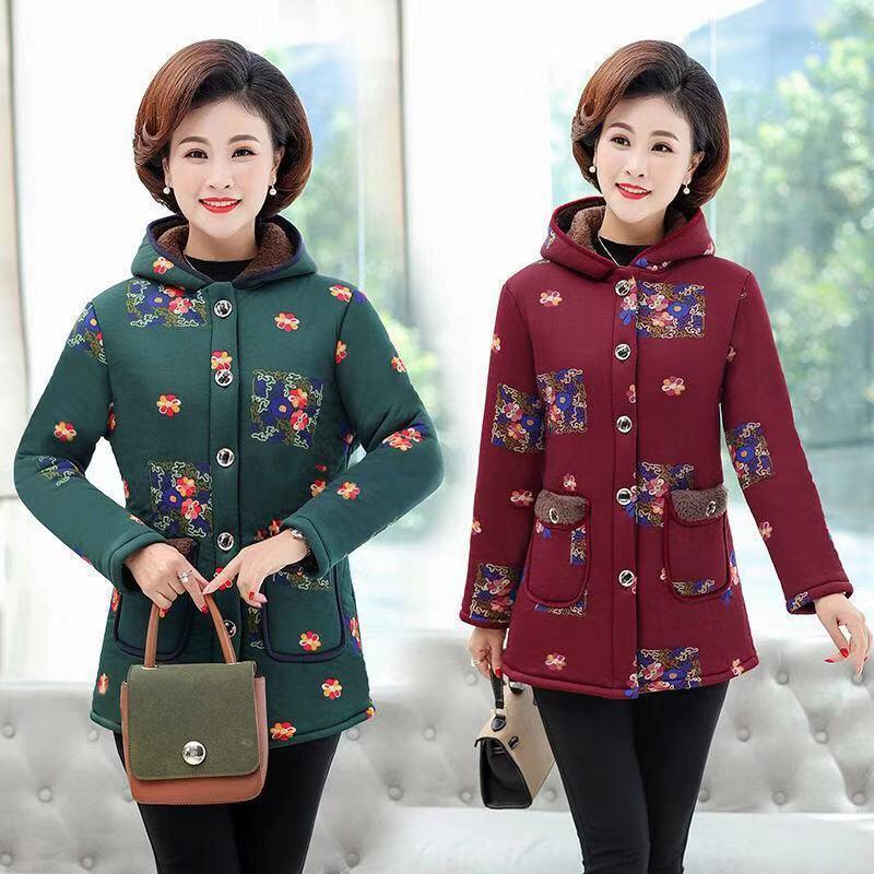 Women's Down & Parkas 2021 Winter Middle-aged Women Fashion Plush Thick Warm Gold Velvet Hooded Jacket Elderly Female Print All-match M173, Navy
Women's Down & Parkas 2021 Winter Middle-aged Women Fashion Plush Thick Warm Gold Velvet Hooded Jacket Elderly Female Print All-match M173, Navy