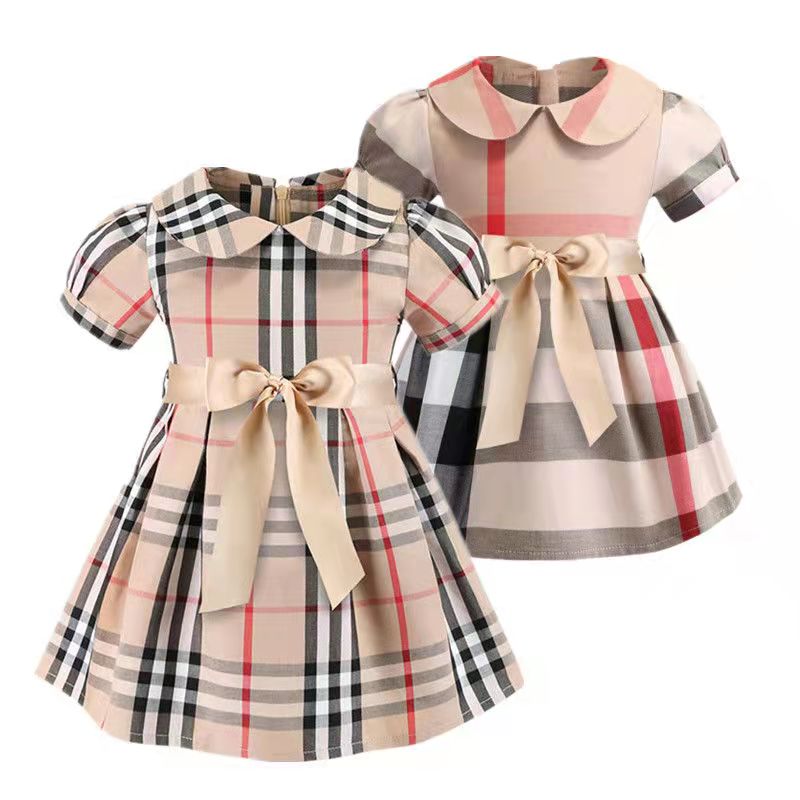Baby Girls Princess Dress Spring Fall Kids Plaid Long Sleeve Dresses Turn-Down Collar Girl Skirts Children Clothes, 002
Baby Girls Princess Dress Spring Fall Kids Plaid Long Sleeve Dresses Turn-Down Collar Girl Skirts Children Clothes, 002