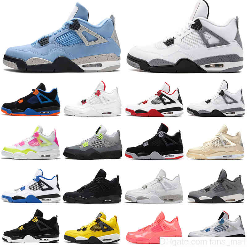 2021 4s men basketball shoes 4 University Blue Taupe Haze Black Cat Fire Red women mens trainers sports sneakers Dropshipping
2021 4s men basketball shoes 4 University Blue Taupe Haze Black Cat Fire Red women mens trainers sports sneakers Dropshipping