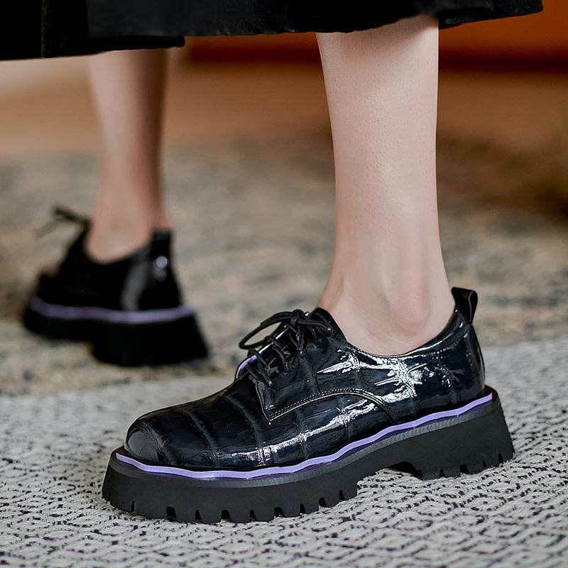 Dress Shoes 2021 Leather Heel Deep Mouth Single Shoes, Metal Buckle Fairy Japanese Women's Fashion Retro, Black
Dress Shoes 2021 Leather Heel Deep Mouth Single Shoes, Metal Buckle Fairy Japanese Women's Fashion Retro, Black