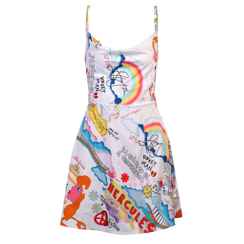 Paris Girl Digital Printing Dress Summer Sleeveless Fashion Backless Suspenders Big Swing Dresses for Women 210524, White
Paris Girl Digital Printing Dress Summer Sleeveless Fashion Backless Suspenders Big Swing Dresses for Women 210524, White