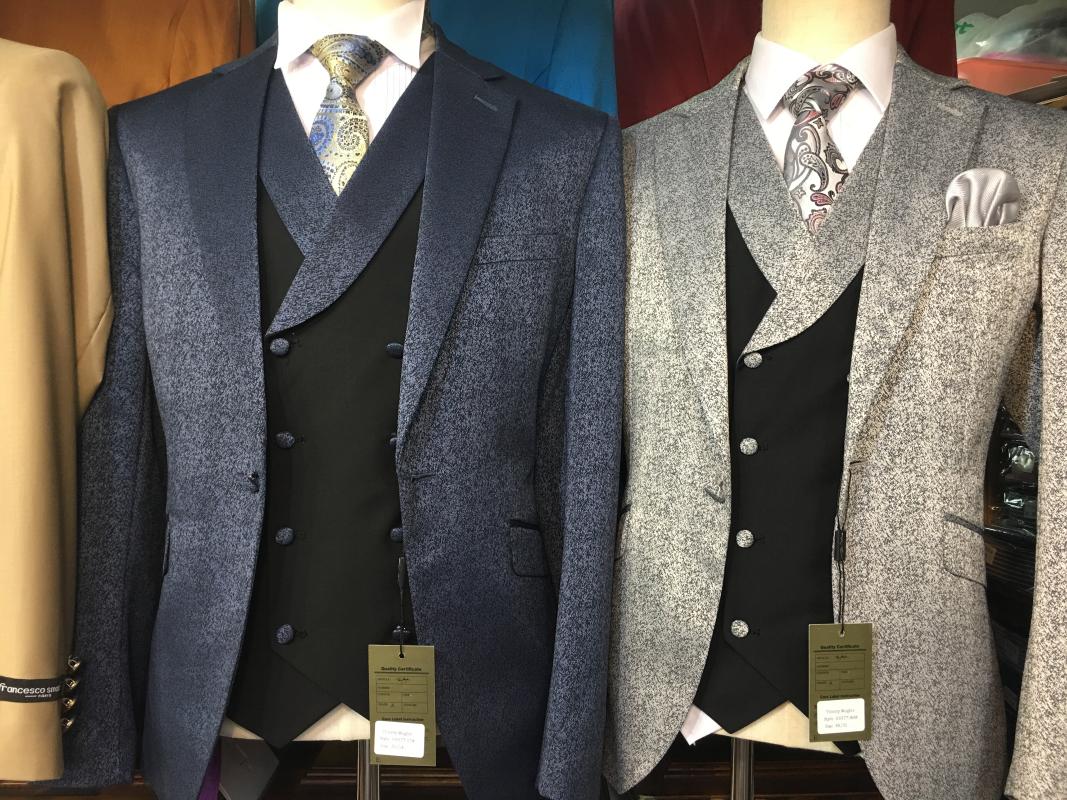 Arrived Mens Fashion Suit Multicolor Slim High-quality Brand Business Men Casual 3-piece Set European Size Large Men's Suits & Blazers, Picture color 
Arrived Mens Fashion Suit Multicolor Slim High-quality Brand Business Men Casual 3-piece Set European Size Large Men's Suits & Blazers, Picture color