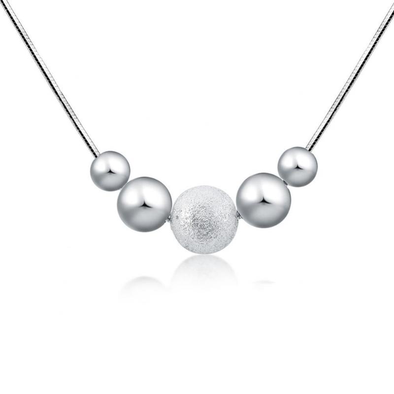 Chokers 70% Sell Women's Stylish Silver Plated Beads Charm Pendant Necklace Chain Jewelry Gift 
Chokers 70% Sell Women's Stylish Silver Plated Beads Charm Pendant Necklace Chain Jewelry Gift