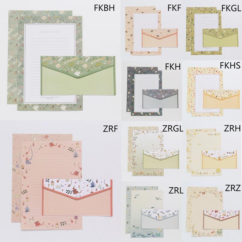 Gift Wrap 3pcs Flower Printing Envelope And 6pcs Letter Paper Lovely Writing Stationery Envelopes Kit School
Gift Wrap 3pcs Flower Printing Envelope And 6pcs Letter Paper Lovely Writing Stationery Envelopes Kit School