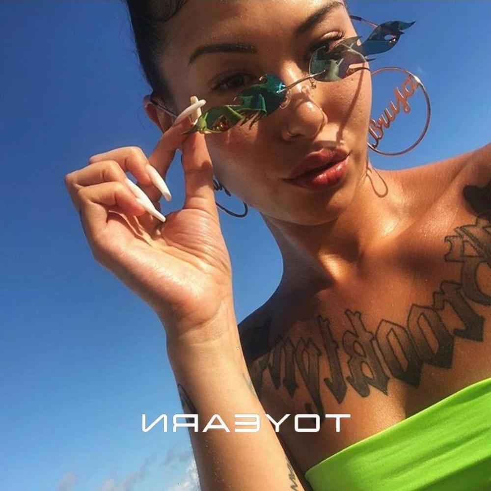 sunglasses Fashionable sun frames Design Fire Flame Sunglasses Women Men Rimless Fashion Wave Mirror Vintage Sun Glasses For Female Trendy UV400, Black
sunglasses Fashionable sun frames Design Fire Flame Sunglasses Women Men Rimless Fashion Wave Mirror Vintage Sun Glasses For Female Trendy UV400, Black
