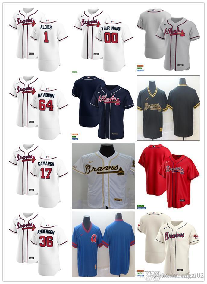 Men Women Youth Atlanta Braves 1 Ozzie Albies 36 Ian Anderson 17 Johan Camargo 64 Tucker Davidson Custom Baseball Jersey Blank, Blue;black
Men Women Youth Atlanta Braves 1 Ozzie Albies 36 Ian Anderson 17 Johan Camargo 64 Tucker Davidson Custom Baseball Jersey Blank, Blue;black