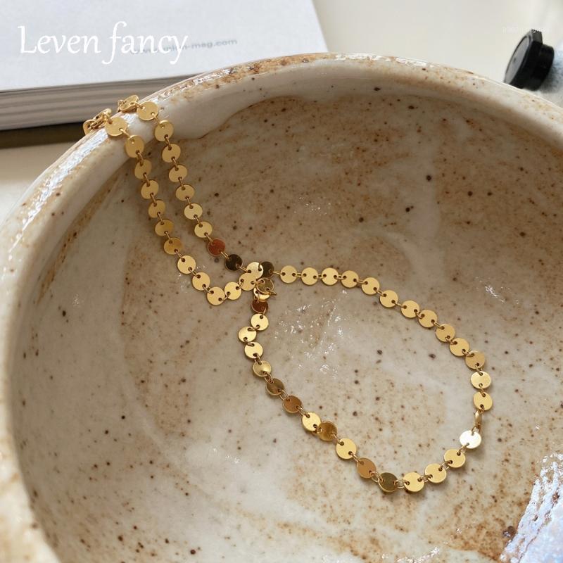 Silver Gold Sequin Satellite Layered Chain Necklace Minimalist Simple Boho Trendy Jewelry Gift For Women Disc Choker Chains
Silver Gold Sequin Satellite Layered Chain Necklace Minimalist Simple Boho Trendy Jewelry Gift For Women Disc Choker Chains
