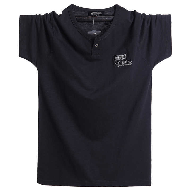 Plus Size 5XL 6XL Men Big Tall T-shirt Short Sleeves Oversized T Shirt Cotton Male Large Tee Summer Fit T Shirt Summer Tops Tees 210623
