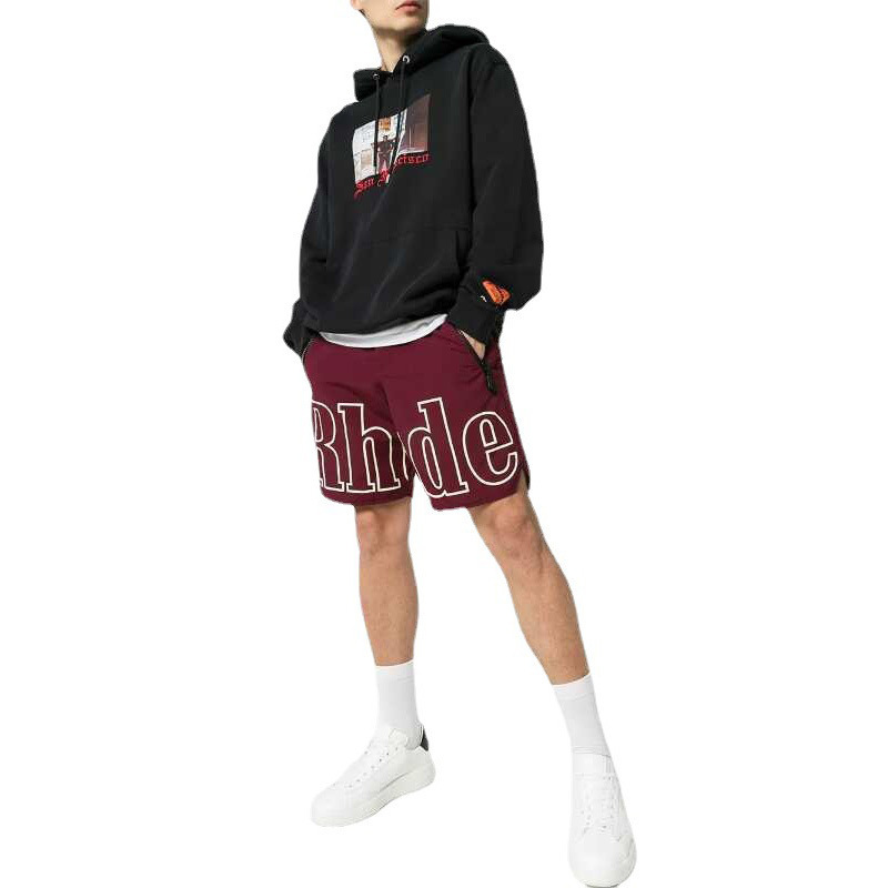 Shorts Casual Men's Summer Sports Beach Basketball Running Training Loose, White;black
Shorts Casual Men's Summer Sports Beach Basketball Running Training Loose, White;black