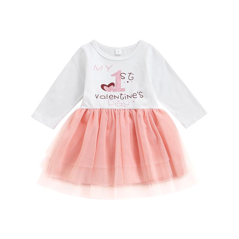 Girl's Dresses 2-6Years Toddlers Girls Long Sleeve Dress Letter Printing Patchwork Multi-Layer, Red;yellow
Girl's Dresses 2-6Years Toddlers Girls Long Sleeve Dress Letter Printing Patchwork Multi-Layer, Red;yellow