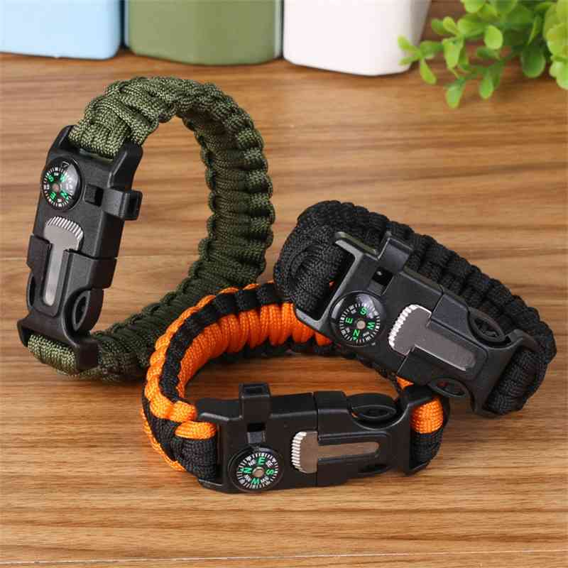 Camping adventure seven core multifunctional outdoor umbrella rope survival five and one emergency Bracelet compass
Camping adventure seven core multifunctional outdoor umbrella rope survival five and one emergency Bracelet compass