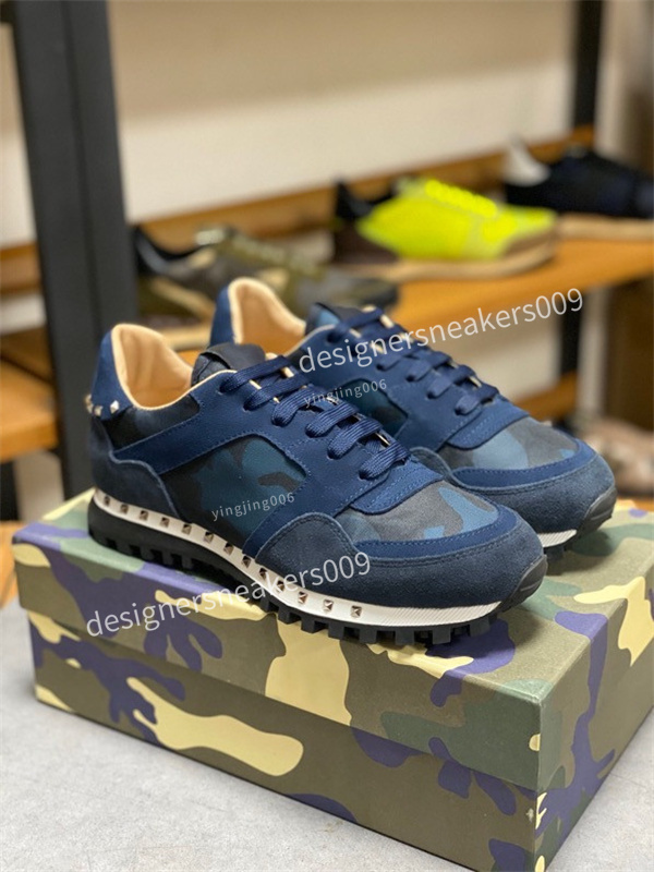 2021 Luxury designer Casual Shoes Fashion Leather runner Camouflage Sneakers Suede Stud Lace-up Flats Rivet Trainers size38-46, 02
2021 Luxury designer Casual Shoes Fashion Leather runner Camouflage Sneakers Suede Stud Lace-up Flats Rivet Trainers size38-46, 02