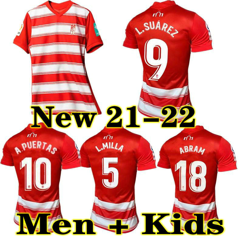 L. Suárez 21 22 Granada CF soccer jersey MOLINA soro Germán A.PUERTAS 2021 2022 DOMINGOS D. D.MACHIS AZEEZ C.NEVA home away 3rd men shirt customized Football uniforms tops, 21 22 home
L. Suárez 21 22 Granada CF soccer jersey MOLINA soro Germán A.PUERTAS 2021 2022 DOMINGOS D. D.MACHIS AZEEZ C.NEVA home away 3rd men shirt customized Football uniforms tops, 21 22 home