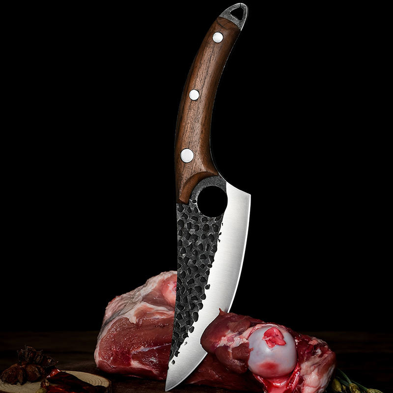 Hand-forged sharp bone shaver Japanese high-carbon saughtering knife kitchen sicer Master Tang made butcher bone shaver
Hand-forged sharp bone shaver Japanese high-carbon saughtering knife kitchen sicer Master Tang made butcher bone shaver