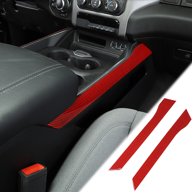 Red Carbon Fiber Central Gear Armrest Box Side Panel Decoration Accessories For Dodge RAM 18-20
Red Carbon Fiber Central Gear Armrest Box Side Panel Decoration Accessories For Dodge RAM 18-20