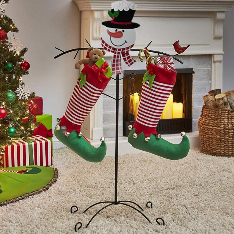 Hangers & Racks Christmas Theme Sock Rack Metal Tree Branch Shape Hanger Santa Claus Snowman Family Clothing Storage Accessory Home Decor
Hangers & Racks Christmas Theme Sock Rack Metal Tree Branch Shape Hanger Santa Claus Snowman Family Clothing Storage Accessory Home Decor