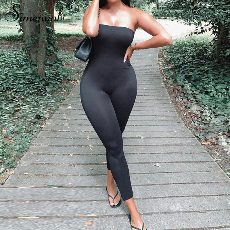 Simenual Wrap Chest Sporty Jumpsuits Bodycon Women Fashion 2021 One Piece Outfit Strapless Casual Athleisure Loungewear Overalls, Black
Simenual Wrap Chest Sporty Jumpsuits Bodycon Women Fashion 2021 One Piece Outfit Strapless Casual Athleisure Loungewear Overalls, Black