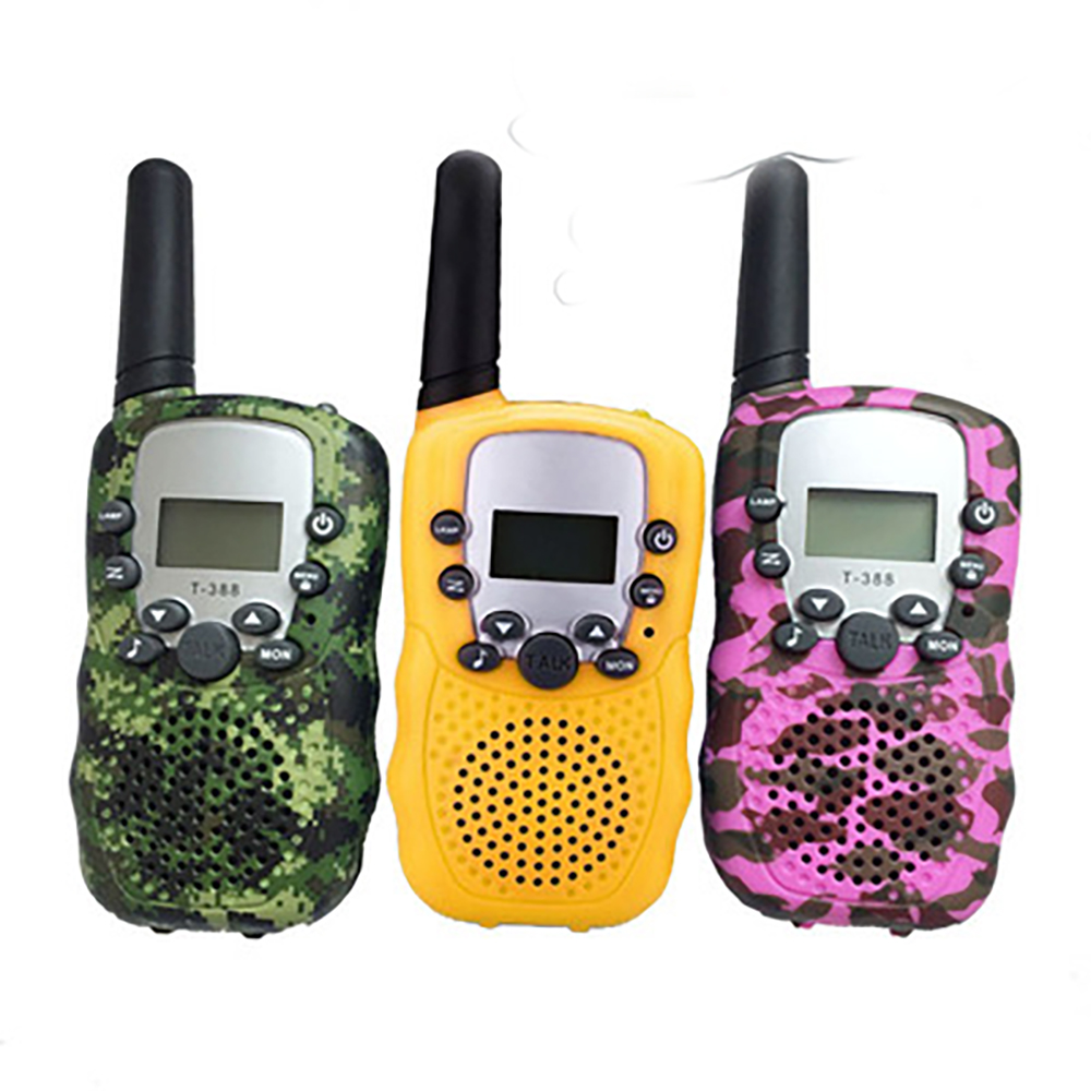 T388 Children Radio Toy Walkie Talkie Kids Radios UHF Two Way T-388 Children's Walk Talkies Pair For Boys