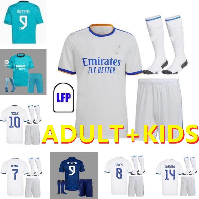 ADULT kids KIT 2021 2022 REAL MADRID jerseys 20 21 22 soccer jersey HAZARD SERGIO RAMOS BENZEMA VINICIUS camiseta football shirt uniforms, Multi
ADULT kids KIT 2021 2022 REAL MADRID jerseys 20 21 22 soccer jersey HAZARD SERGIO RAMOS BENZEMA VINICIUS camiseta football shirt uniforms, Multi