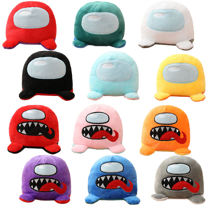 Cute Soft Simulation Reversible Among Us Doll Christmas Gift Double-sided Flip Plush Toy Chirdren Birthday Gift fast shipping
Cute Soft Simulation Reversible Among Us Doll Christmas Gift Double-sided Flip Plush Toy Chirdren Birthday Gift fast shipping