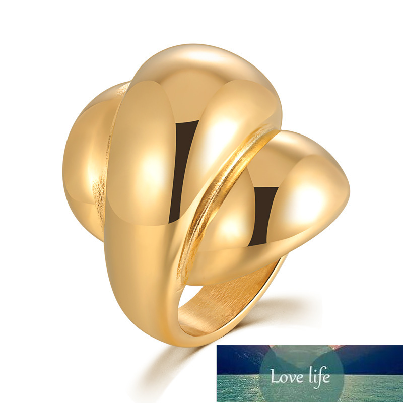 Fashion Gold Large Rings for Women Party Jewelry Big Flowers Cocktail Ring 316L Titanium Stainless Steel Anillos Mujer, Silver
Fashion Gold Large Rings for Women Party Jewelry Big Flowers Cocktail Ring 316L Titanium Stainless Steel Anillos Mujer, Silver