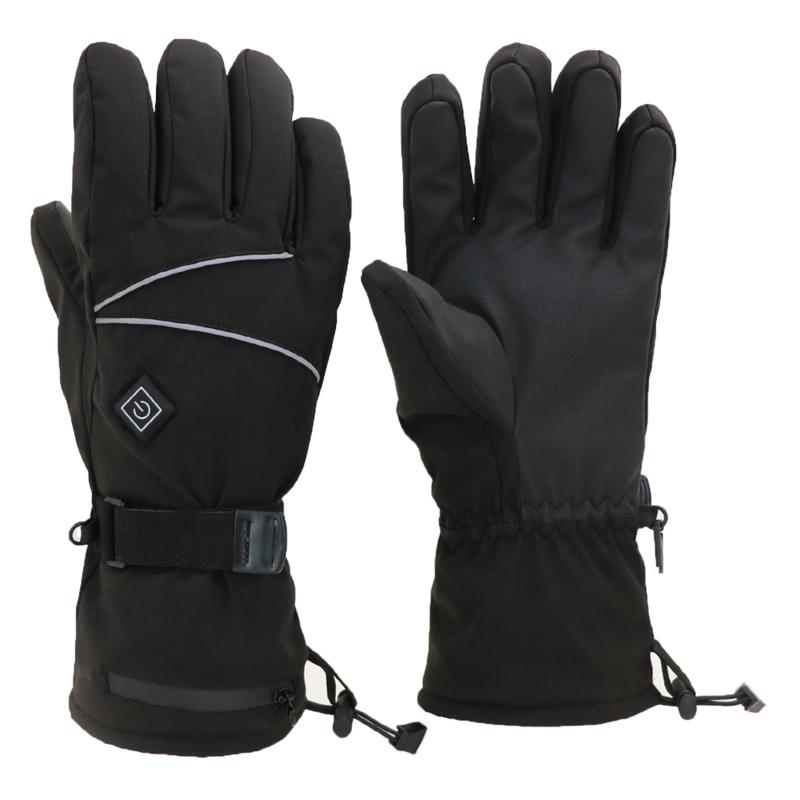 Sports Gloves Heated With Adjustable Strap Electrical Heating Battery Powerd 3 Gears Mode Temp Unisex Comfy Warm Skiing Cycling, Black
Sports Gloves Heated With Adjustable Strap Electrical Heating Battery Powerd 3 Gears Mode Temp Unisex Comfy Warm Skiing Cycling, Black