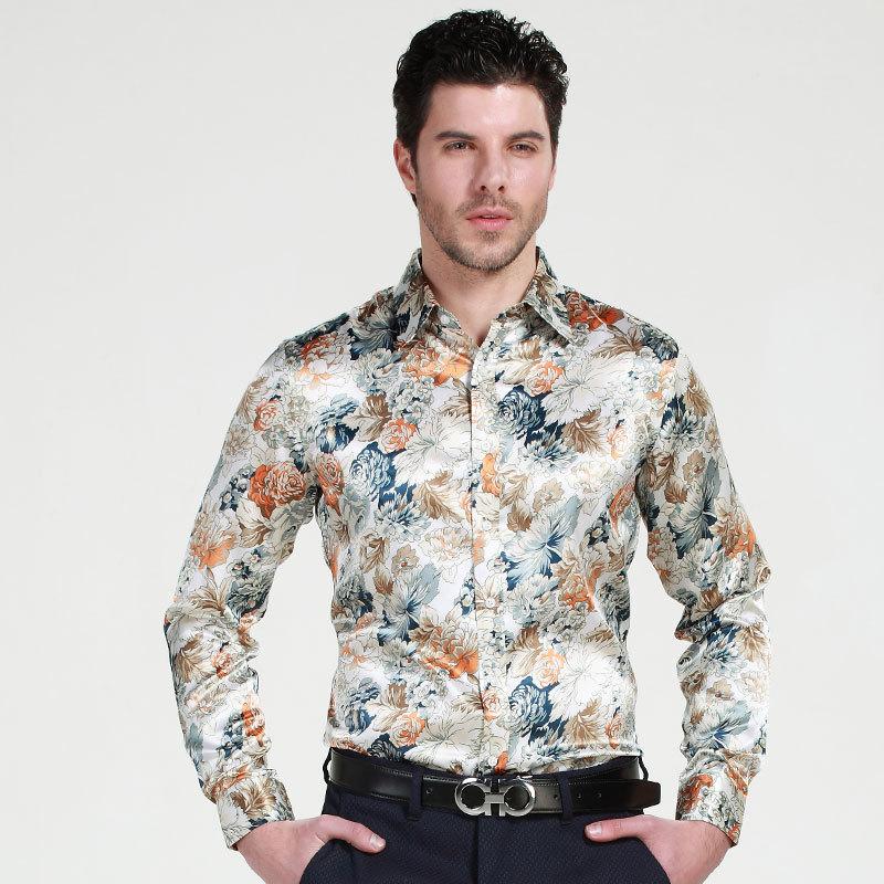Men Party Casual Shirt Spring Summer Groom Groomsmen Wedding Formal Dress S05 Men's Shirts