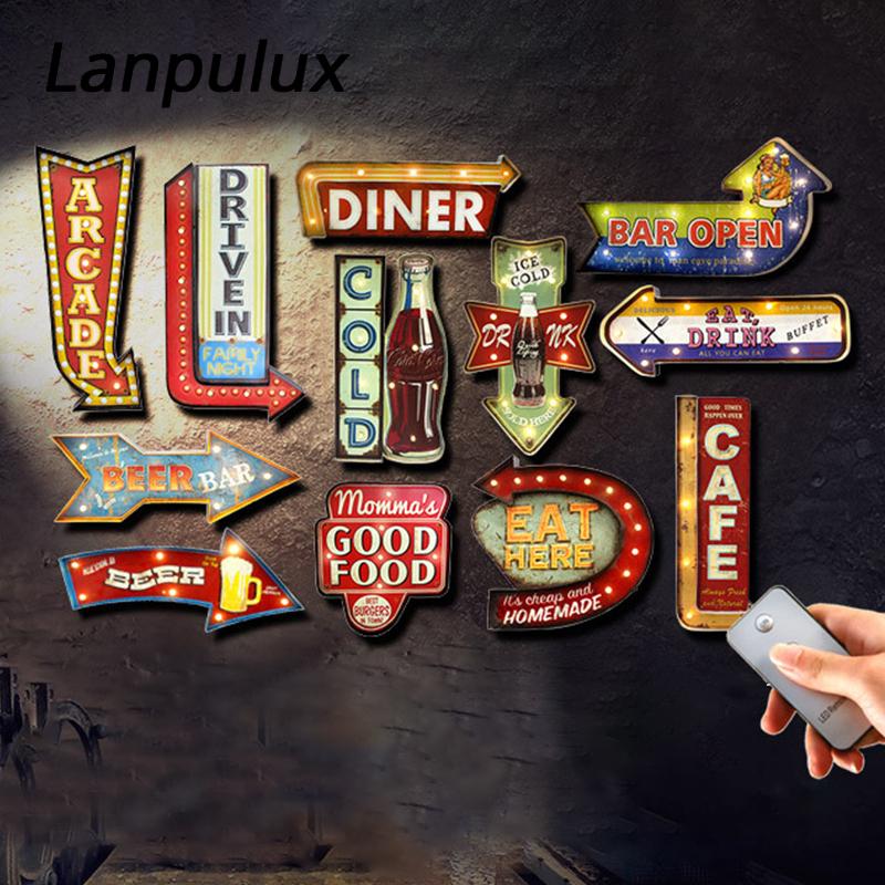 Wall Lamp Iron Art Route66 Cola Ice Cream Night Lights Remote Control Coffee Bar Resturant Decor Lighting Lamps Decorative Objects & Figurin
Wall Lamp Iron Art Route66 Cola Ice Cream Night Lights Remote Control Coffee Bar Resturant Decor Lighting Lamps Decorative Objects & Figurin