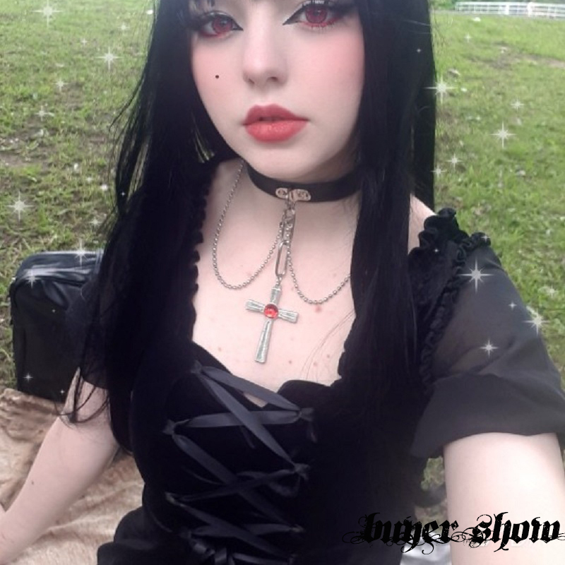 2021Goth Dark Vintage Punk Gothic Dresses Women Harajuku Elegant Autumn 2021 Bandage Puff Sleeve Aesthetic Dress Pleated Transparent, Black;gray
2021Goth Dark Vintage Punk Gothic Dresses Women Harajuku Elegant Autumn 2021 Bandage Puff Sleeve Aesthetic Dress Pleated Transparent, Black;gray