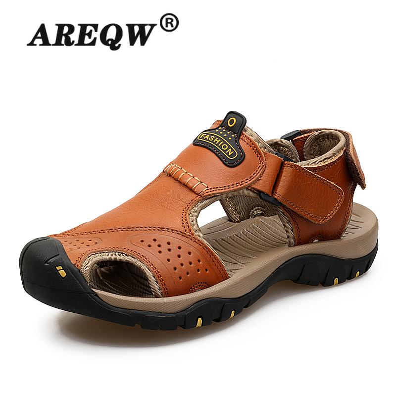 Sandals 2021 Summer Genuine Leather Outdoor Men's Shoes Men For Male Casual Water Walking Beach Sandalias Sandal, Black
Sandals 2021 Summer Genuine Leather Outdoor Men's Shoes Men For Male Casual Water Walking Beach Sandalias Sandal, Black
