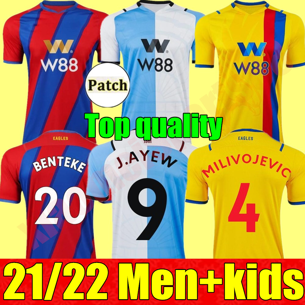 21 22 Crystal Palace Soccer Jerseys ZAHA EZE 2021 2022 MILIVOJEVIC J.AYEW BENTEKE MATETA McARTHUR Football Shirt RIEDEWALD adult Mens Uniform Kids Kit, Kids away
21 22 Crystal Palace Soccer Jerseys ZAHA EZE 2021 2022 MILIVOJEVIC J.AYEW BENTEKE MATETA McARTHUR Football Shirt RIEDEWALD adult Mens Uniform Kids Kit, Kids away