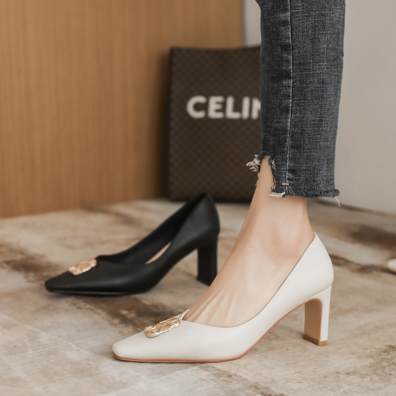 Dress Shoes fashion shoes with thick heel and shallow mouth, women's sweet commuting temperament, square head high heels b65-6 TWZI, 1# shoe box
Dress Shoes fashion shoes with thick heel and shallow mouth, women's sweet commuting temperament, square head high heels b65-6 TWZI, 1# shoe box