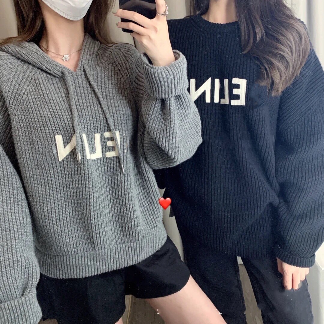 Women's Hoodies & Sweatshirts New Knitted Turtleneck Letter Long Sleeve T-Shirt Loose Sweater Jacket coat sdfdg, Gray
Women's Hoodies & Sweatshirts New Knitted Turtleneck Letter Long Sleeve T-Shirt Loose Sweater Jacket coat sdfdg, Gray